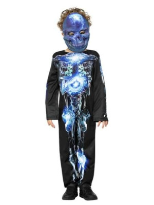 Strój Szkielet Robot Elektryczny Halloween - 146