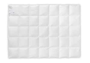 Kołdra puchowa całoroczna 70% 200x220 Basic+ biała 2000g AMZ