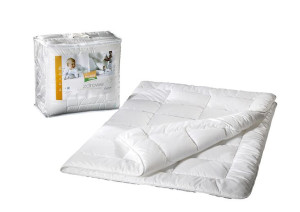 Kołdra antyalergiczna 160x200 Hollofil Allerban 1,28 kg biała ze środkiem p