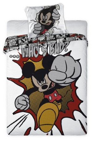 Pościel Mickey Mouse 160x200 Who's bad?  3405