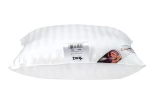 Poduszka antyalergiczna 70x80 Elegant gładka 1050 g biała AMZ
