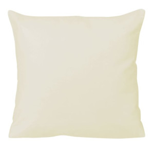 Poszewka satynowa 40x40 kremowa 155 jednobarwna Darymex