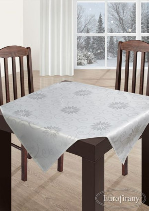 Obrus dekoracyjny 40x140 Blink 1 Srebrny Eurofirany