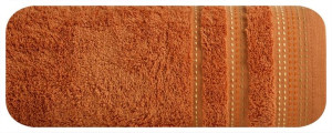 Ręcznik Pola 50x90 04 pomarańczowy frotte 500 g/m2 Eurofirany