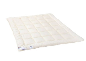 Kołdra antyalergiczna 200x220 Mikrofibra duo 2000g kremowa AMZ