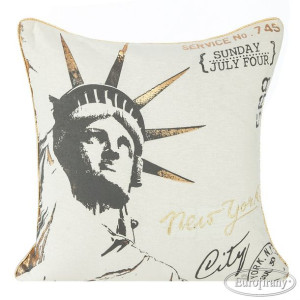Poszewka dekoracyjna 40x40 City 35 New York Eurofirany
