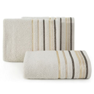 Ręcznik Livia 50x90 02 beżowy 500 g/m2 Eurofirany