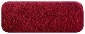 Ręcznik Gładki 2 50x90 25 bordowy frotte 500g/m2 Eurofirany