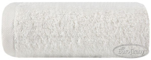 Ręcznik Gładki 1 70x140 02 kremowy 400g/m2 frotte Eurofirany