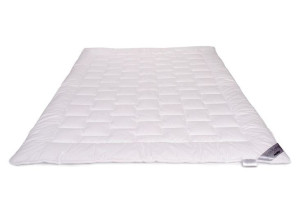 Kołdra antyalergiczna 155x200 Satin Cotton letnia 700g biała Piórex