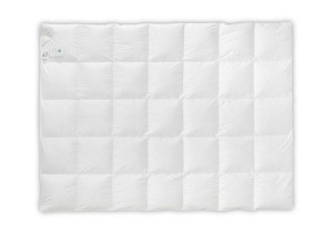 Kołdra puchowa 100% 135x200 Materacowa prestige ciepła 950g biała AMZ