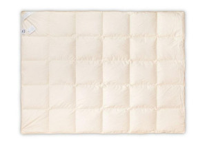 Kołdra półpuchowa 200x220 ciepła 2700g kremowa AMZ