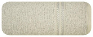 Ręcznik Lori 50x90 beżowy 450g/m2 Eurofirany