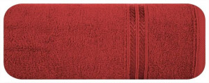 Ręcznik Lori 30x50 czerwony 450g/m2 Eurofirany