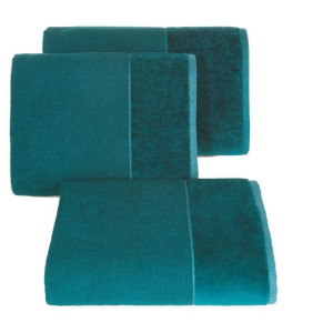 Ręcznik Lucy 70x140 turkusowy ciemny 500g/m2 Eurofirany