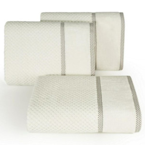 Ręcznik Caleb 70x140 kremowy 540g/m2 Eurofirany