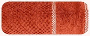 Ręcznik Caleb 50x90 ceglasty 540g/m2 Eurofirany