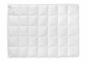 Kołdra puchowa 70% 155x200 Basic ciepła 1500g biała AMZ