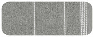 Ręcznik Mira 70x140 popielaty 06 frotte 500 g/m2 Eurofirany