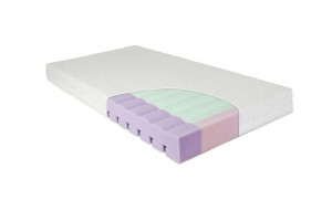 Materacyk do łóżeczka 120x60x10 Aero piankowy dwustronny
