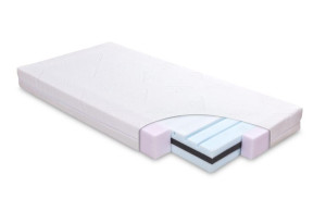 Materacyk do łóżeczka 120x60x10 Fresh piankowy oddychający dwustronny ortop