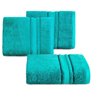 Ręcznik Nefre 50x90 turkusowy frotte z bawełny egipskiej 550g/m2
