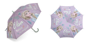 Parasolka dla dzieci Frozen Kraina Lodu 5198 Elsa Nature fioletowy miętowy