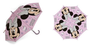Parasolka dla dzieci Myszka Mini Jednorożec 5235 Minnie Mouse unicorn gwiaz
