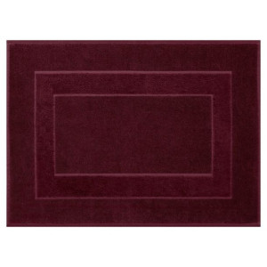 Dywanik łazienkowy 60x90 Lucy 08 bordowy bawełniany 650g/m2 Eurofirany