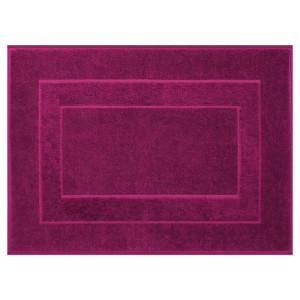 Dywanik łazienkowy 60x90 Lucy 12 amarantowy bawełniany 650g/m2 Eurofirany