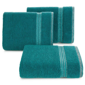 Ręcznik 70x140 Filon 10 turkusowy 530g/m2 Eurofirany