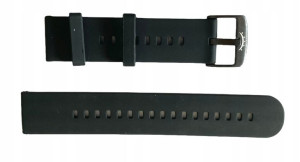 Pasek Czarny Opaska Silikonowa Smartwatch Dt2