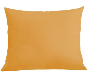 Poszewka bawełniana 50x60 musztardowa jednobarwna Simply