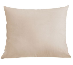 Poszewka bawełniana 50x60 cappucino jednobarwna Simply