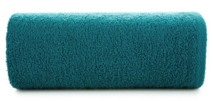 Ręcznik Gładki 1 50x90  turkusowy ciemny 400g/m2 frotte Eurofirany
