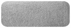 Ręcznik Gładki 1 50x90  srebrny 400g/m2 frotte Eurofirany