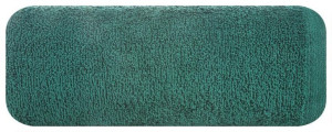 Ręcznik Gładki 1 50x90  zielony ciemny 400g/m2 frotte Eurofirany