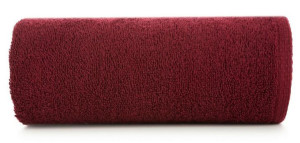 Ręcznik Gładki 1 70x140  bordowy 400g/m2 frotte Eurofirany