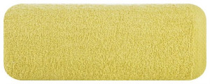 Ręcznik myjka Gładki 1 16x21 musztardowy 400g/m2 frotte Eurofirany
