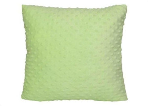 Poszewka dekoracyjna 40x40 Minky seledynowa 15
