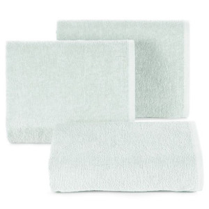 Ręcznik Gładki 6 50x90 srebrny 360g/m2 frotte Eurofirany