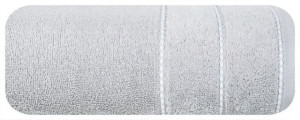 Ręcznik Mari 30x50 srebrny 500g/m2 frotte Eurofirany
