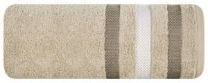 Ręcznik Gracja 50x90 beżowy 500g/m2 frotte Eurofirany