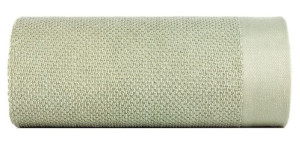 Ręcznik 30x50 Riso zielony jasny z efektem ryżowym frotte 550 g/m2 Eurofira