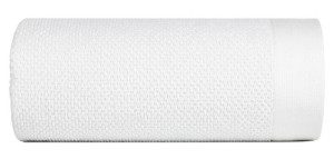 Ręcznik 50x90 Riso biały z efektem ryżowym frotte 550 g/m2 Eurofirany