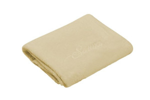 Ręcznik do sauny 80x150 Sauna beżowy 15 haftowany napis 100% bawełna