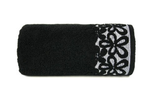 Ręcznik Bella 50x90 czarny 450 g/m2 frotte