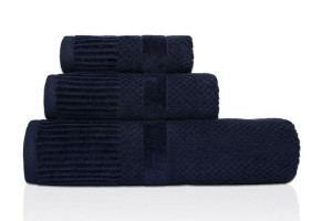 Ręcznik Ivo 70x140 granatowy 98 500 g/m2 frotte