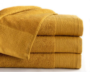 Ręcznik Massimo 50x90 musztardowy 111 ciemny 550 g/m2 frotte