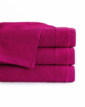 Ręcznik Vito 50x90 amarantowy  frotte bawełniany 550 g/m2